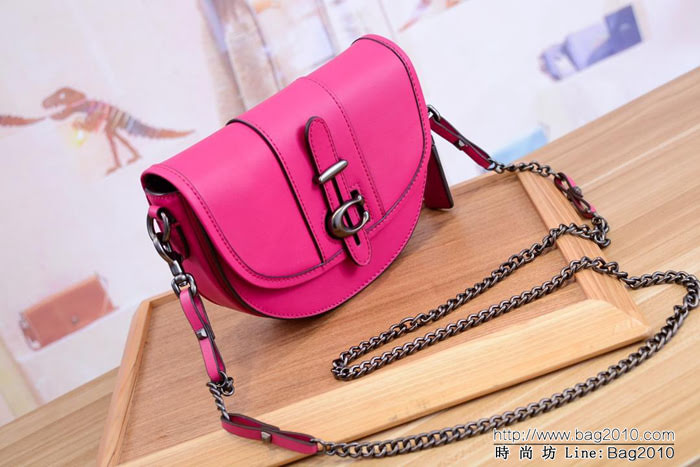 COACH蔻馳 代購級別新品 47924 馬鞍包 小紅書熱賣推薦款 大熱爆款式 Saddle Up 系列 馬鞍包  Chz1606